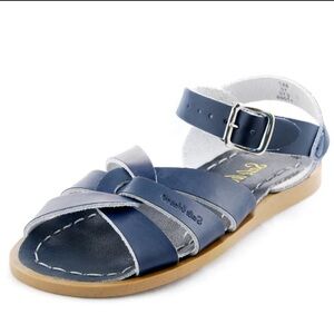 Salt Water Sandals by Hoy Girl Toddler Original size 11 color Blue